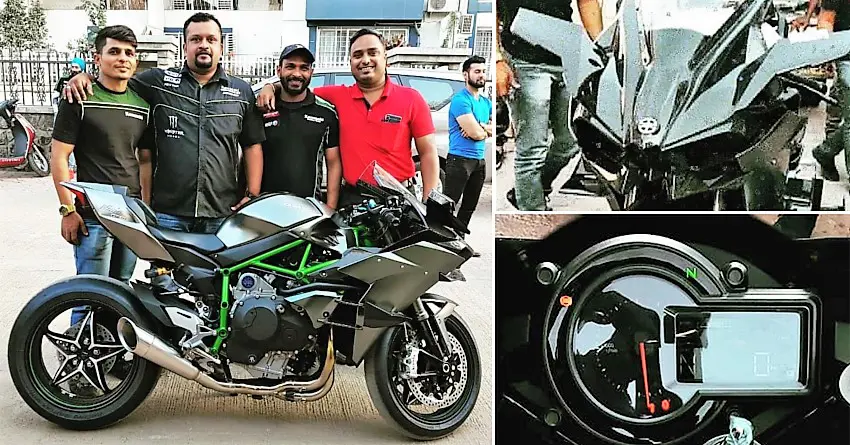 India's 1st 2019 Ninja H2R Delivered by Anzen Kawasaki