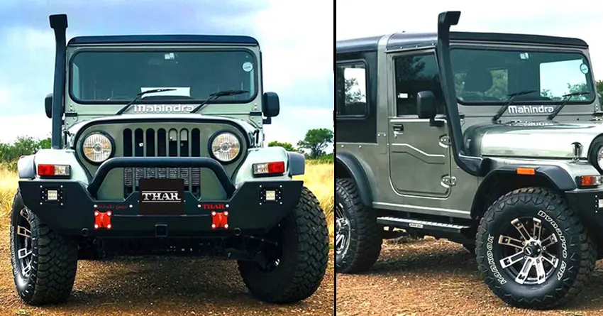 Mahindra Thar Adventure Series Officially Unleashed