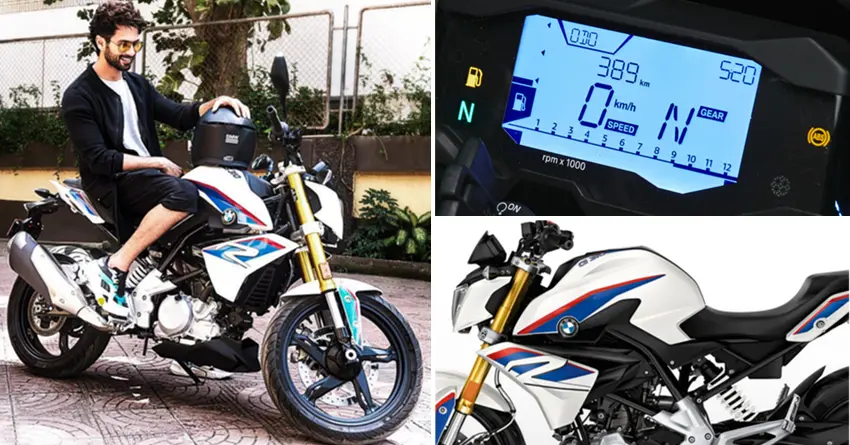 Bollywood Actor Shahid Kapoor Buys a BMW G310R