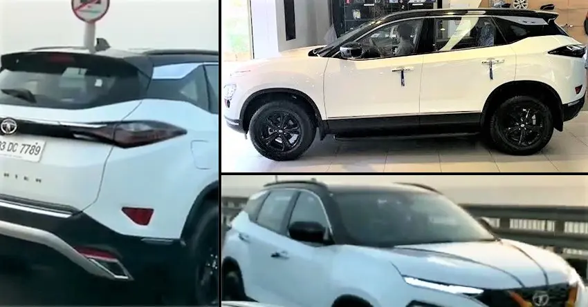 Meet Tata Harrier Dual-Tone Edition with Black Alloy Wheels