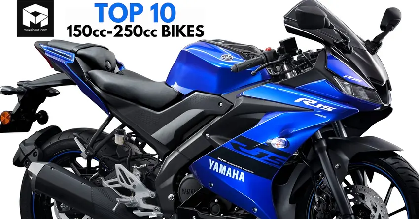 Top 10 Best-Selling 150cc-250cc Bikes in February 2019