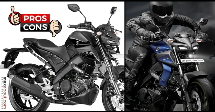 Complete List of Pros & Cons of Yamaha MT-15 Dark Warrior