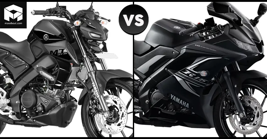 Detailed Comparison Yamaha MT 15 Vs R15 Version 3 Autos