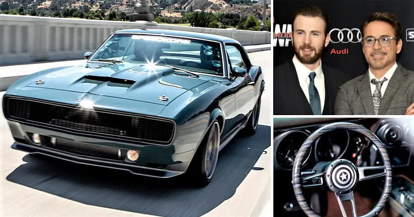 Iron Man Gifts Customized 1967 Chevrolet Camaro to Captain America