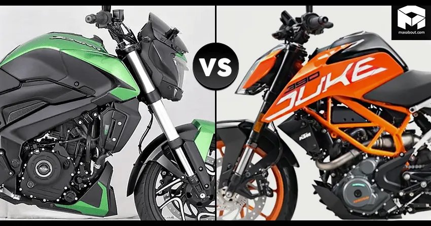 Quick Comparison: 2019 Bajaj Dominar 400 vs KTM 390 Duke