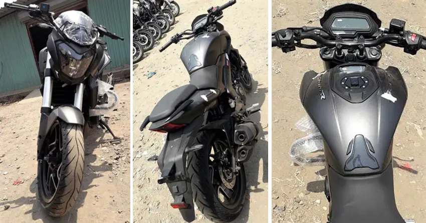 Matte Black 2019 Bajaj Dominar Spotted at a Dealership