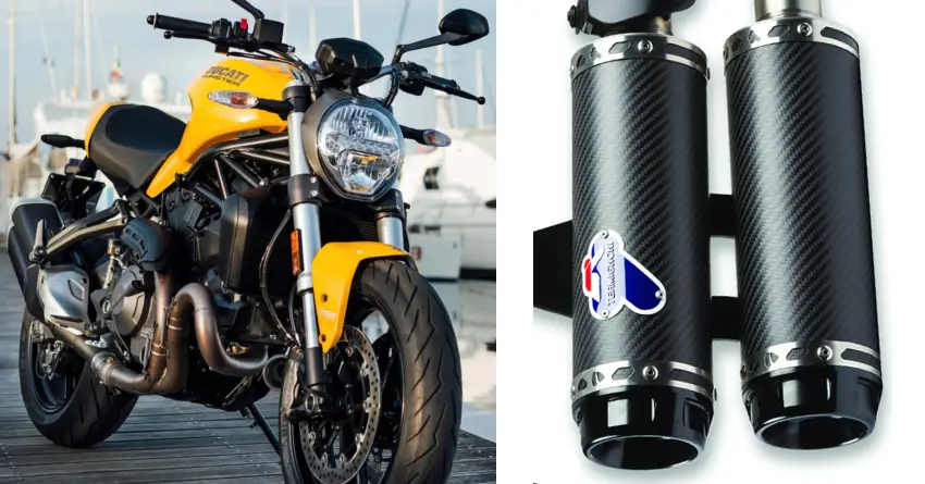 Ducati Monster 821 Gets Termignoni Exhaust for Free in India