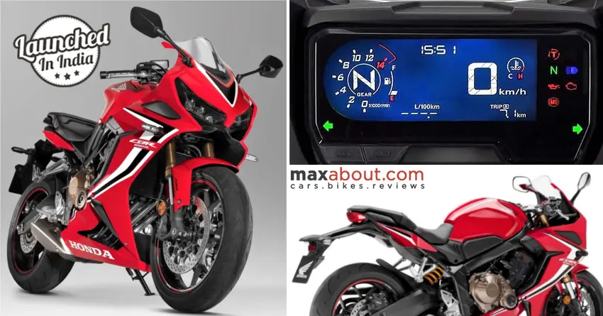 Honda CBR650R Launched in India @ INR 7.70 Lakh