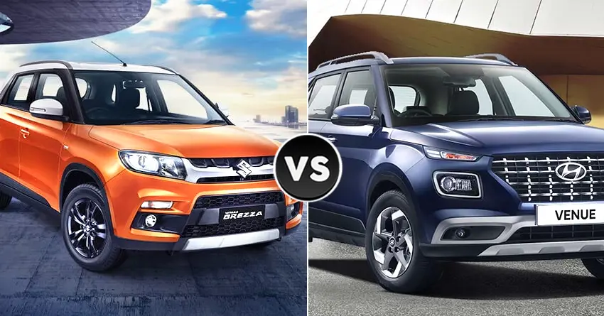 Maruti Vitara Brezza Diesel vs Hyundai Venue Diesel