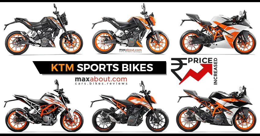 Price Hike Alert: KTM Duke & RC Series Price Increased in India