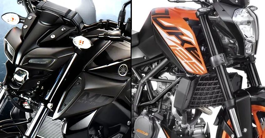 Yamaha MT-15 Beats KTM 125 Duke in March 2019