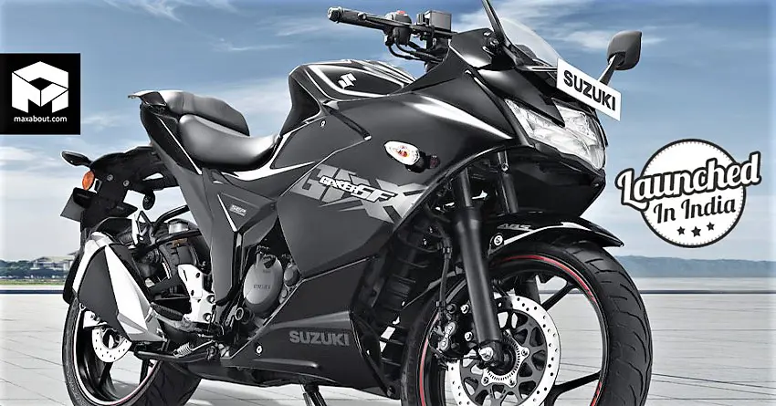 2019 Suzuki Gixxer SF 150 Launched in India at INR 1.10 Lakh