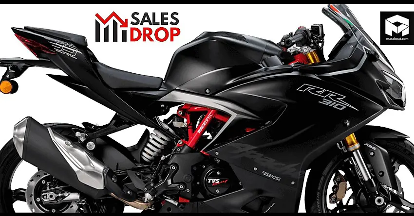 TVS Apache RR 310 Registers 79% Sales Drop in April 2019
