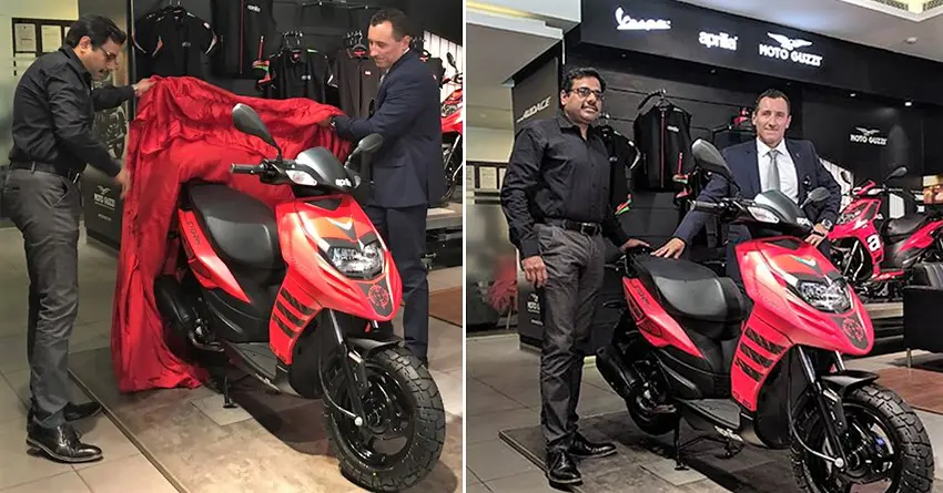125cc Aprilia Storm Scooter Goes On Sale in India