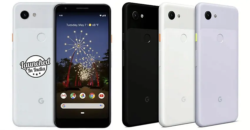 New Google Pixel 3a Launched in India @ INR 39,999