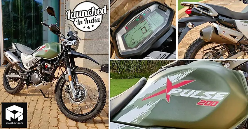 Hero XPulse 200 Launched in India @ INR 97,000