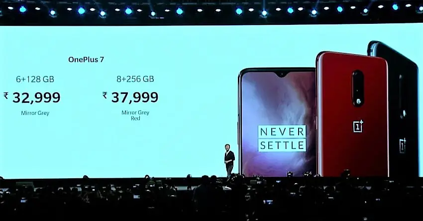 OnePlus 7 Launched in India Starting @ INR 32,999