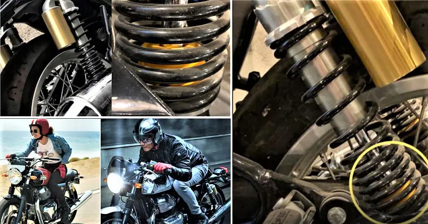 Royal Enfield 650 Twins Rear Suspension Being Upgraded for Free