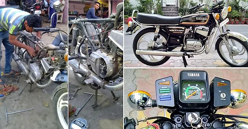 Meet Perfectly Restored RX135 by Yamaha RX Fleet