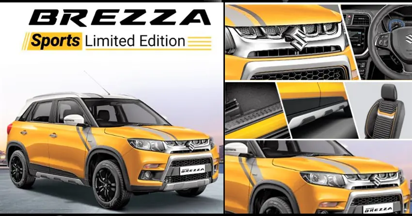 Maruti Vitara Brezza Sports Edition Launched in India