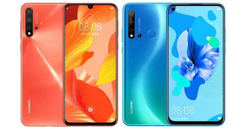 Huawei Nova 5 Series Unveiled Starting @ 1999 Yuan (INR 20,300)