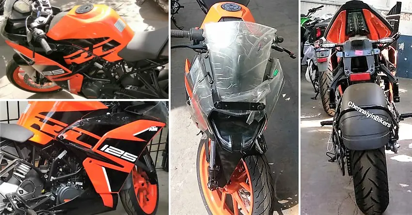 Live Photos: KTM RC 125 Starts Reaching Dealerships Across India