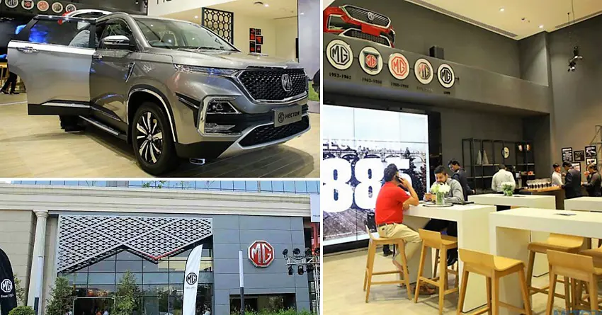 MG Motor's First Experience Store Inaugurated in India