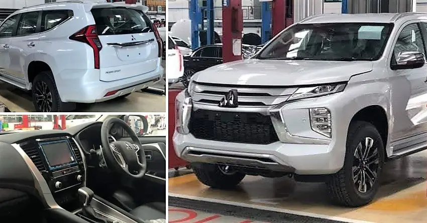 India-Bound 2020 Mitsubishi Pajero Sport SUV Spotted