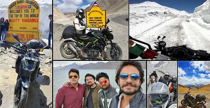 Delhi-to-Leh Road Trip on a Kawasaki Z900 by Sunil Singh