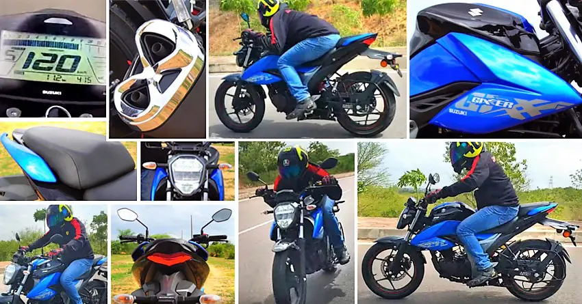 New Suzuki Gixxer Video Review by Dino's Vault; Top Speed Revealed