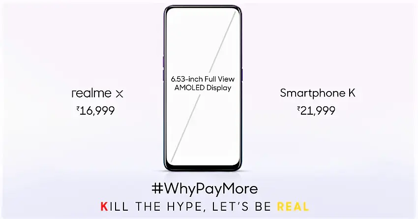 Realme Trolls Xiaomi after the Launch of Redmi K20 in India