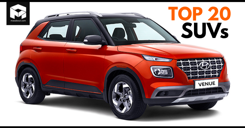 Sales Report: Top 20 Best-Selling SUVs in June 2019