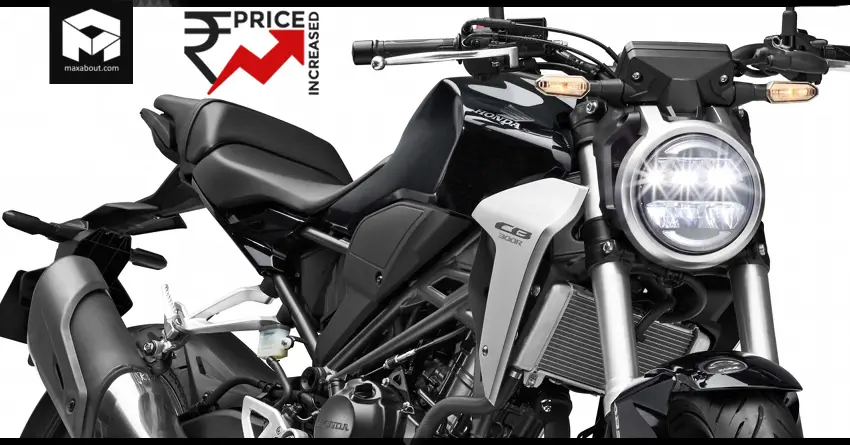 Honda CB300R Streetfighter Gets Minor Price Hike in India