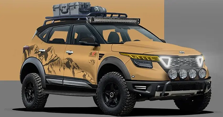 Meet Kia Seltos Off-Road Concept by Yogi Sejwal Design