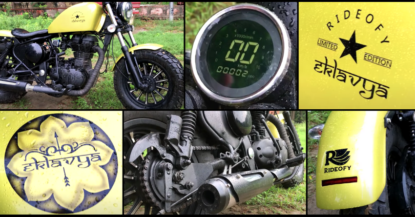 Meet Royal Enfield Bobber Motorcycle With An All-Digital Console