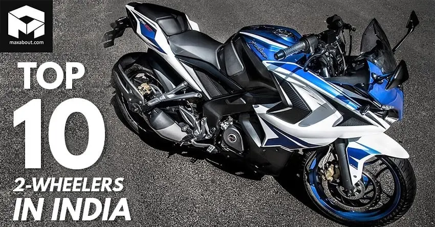 Top 10 Best-Selling 2-Wheelers in India (August 2019)