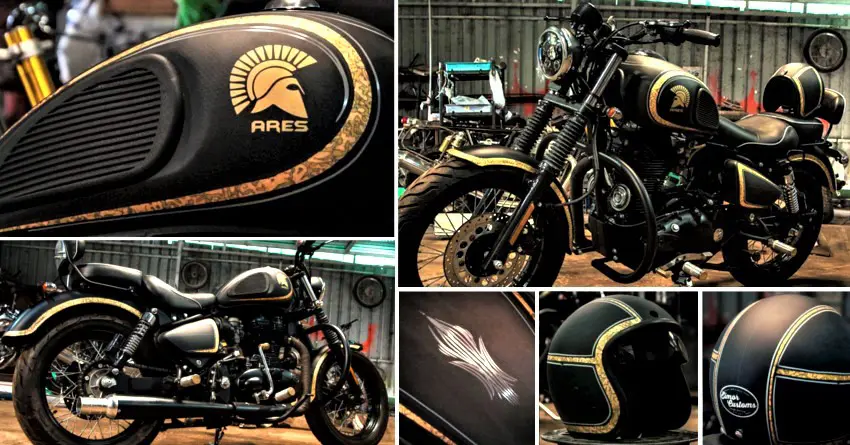 Royal Enfield ARES 350 by EIMOR Customs (Hyderabad)