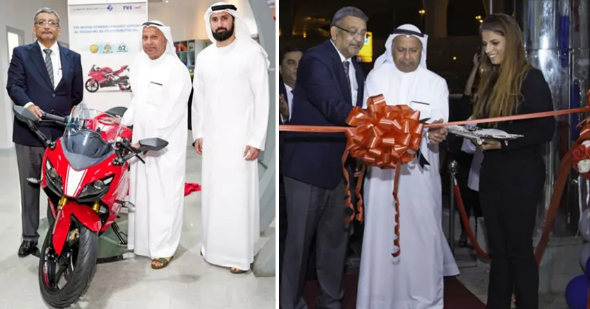 TVS Motorcycles and Scooters Officially Launched in UAE