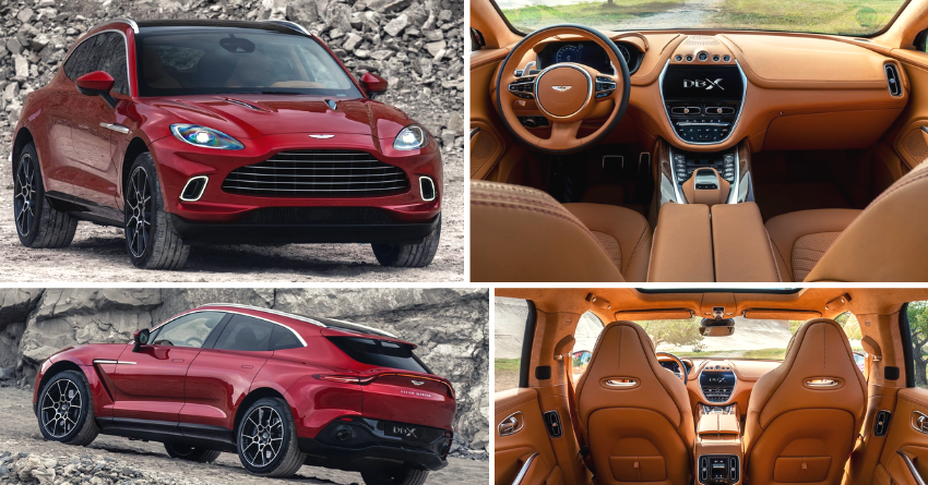 Aston Martin DBX Luxury SUV Unveiled for $1,89,900 (INR 1.36 Crore)