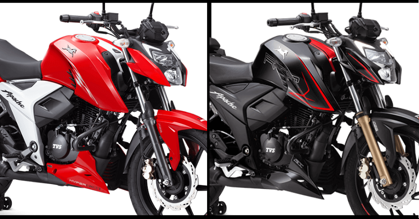 BS6 TVS Apache RTR 4V Series Price List [2020 Models]