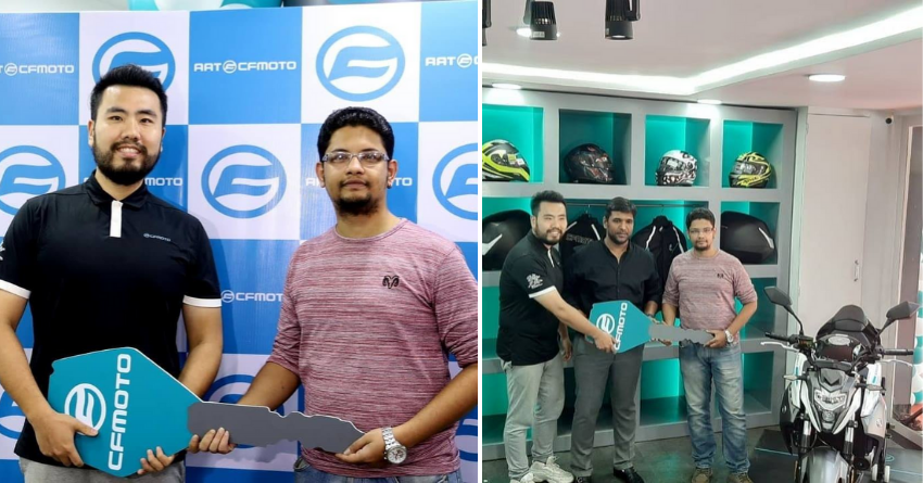 CFMoto Deliveries Begin in India; 1st Motorcycle Delivered