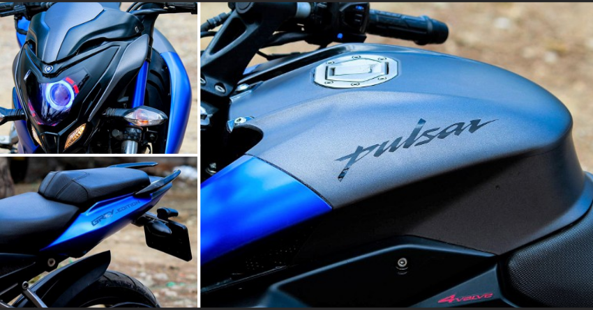 Bajaj Pulsar NS200 Grey Edition by DS Design (Chennai)