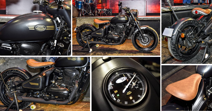 Live Photos of the 2020 Jawa Perak Bobber Motorcycle