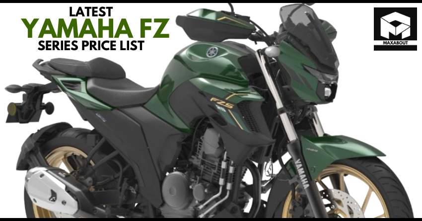 2021 Yamaha FZ Series Price List in India [UPDATED]