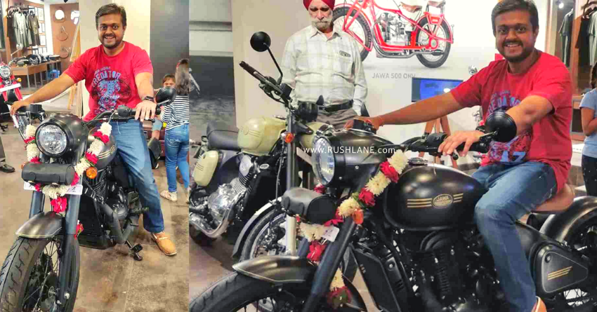 Jawa Perak Bobber Starts Reaching Dealerships; Test Rides Begin