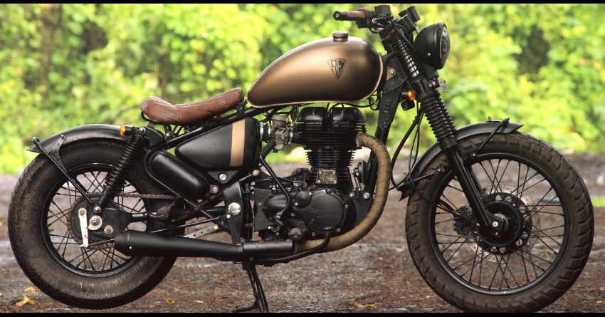 Meet Royal Enfield Mastodon Bobber by JEDI Customs