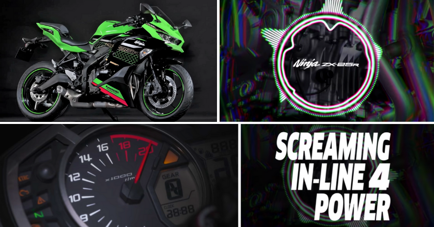 Kawasaki Ninja ZX-25R Exhaust Sound Video Officially Released