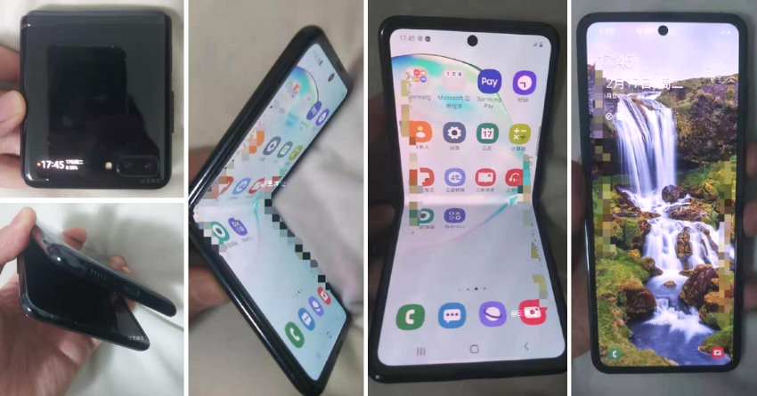 Motorola RAZR-Inspired Samsung Foldable Smartphone Spotted