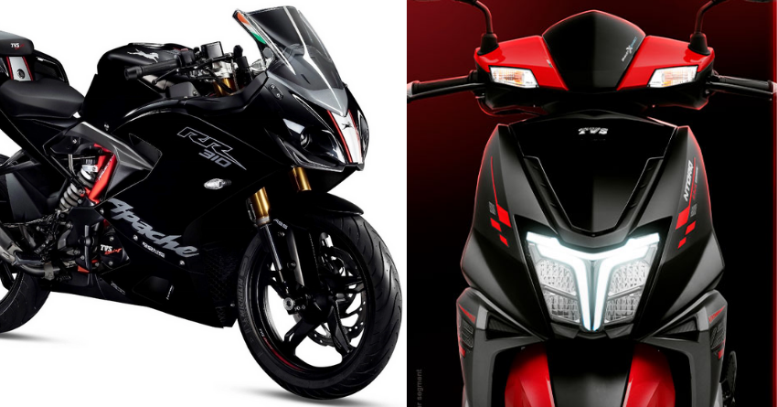 TVS Bikes and Scooters Model-Wise Sales Report
