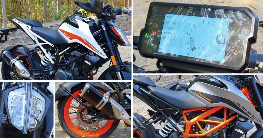 2020 KTM 390 Duke Walkaround Video Review by Dino's Vault